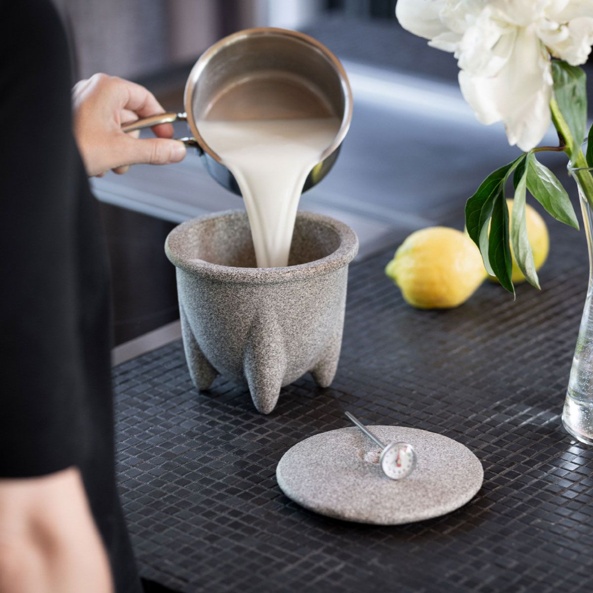 Fotografie Joghurt Produkt Studio