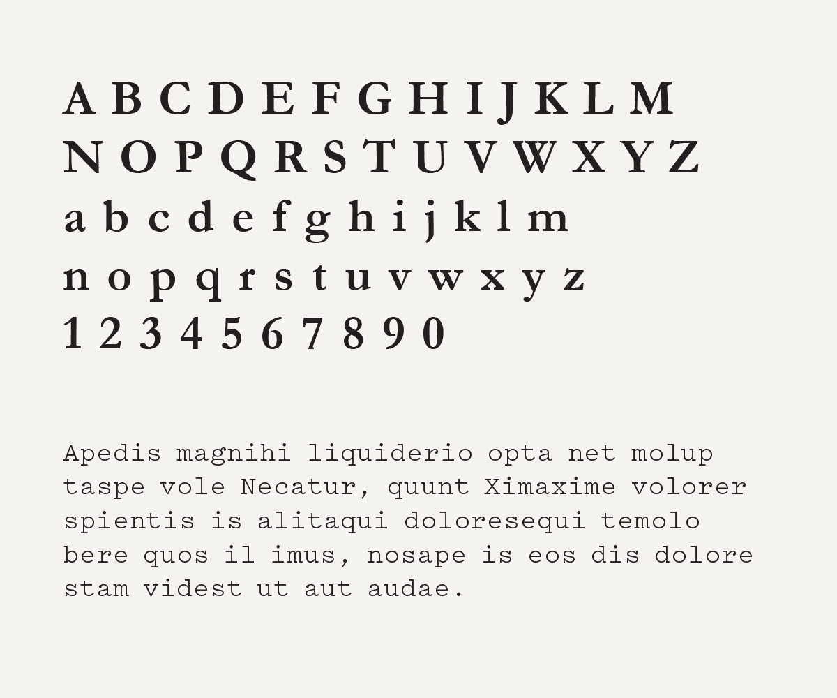 Wein Typografie Grün